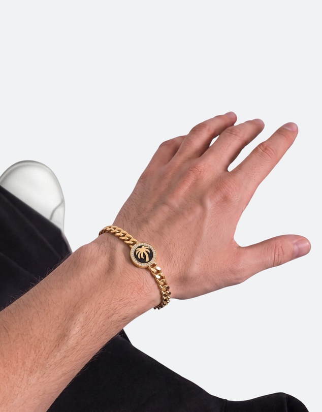 Palm Angels - Gero GP Crystal Curbchain Bracelet
