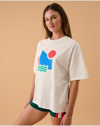 Araminta James - Sun Oversized Tee