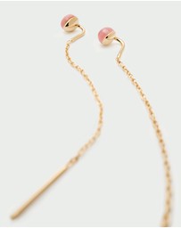 PDPAOLA - Rhodochrosite Lyra Earrings