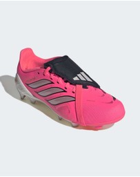 adidas Performance - PREDATOR LEAGUE Fold-Over Tongue Firm Ground Foot Football Ball Boots Kids