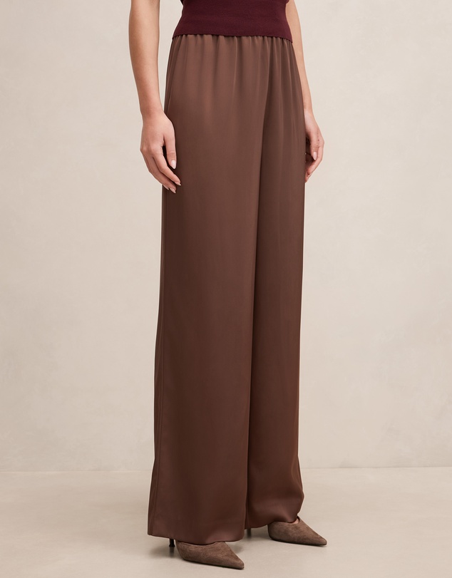 Forever New - Sara Satin Wide Leg Pants
