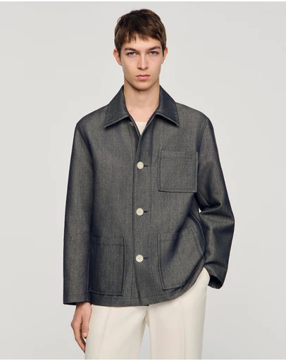 Sandro - Worker Denim Jacket