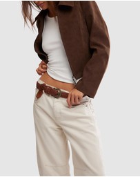 Free People - Good Luck Mid Rise Barrel Jeans