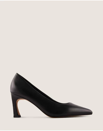 Shelly Shen - Brady High Heel Pumps Black Leather