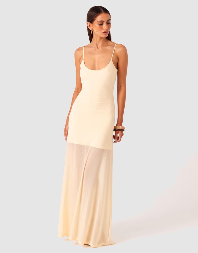 SNDYS - Alessandra Mesh Maxi Dress