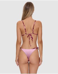 Thrills - Full Bloom Reversible String Bikini Top