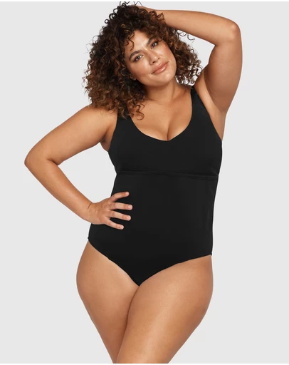 Artesands - Natare Black Chlorine Resistant Turner One Piece