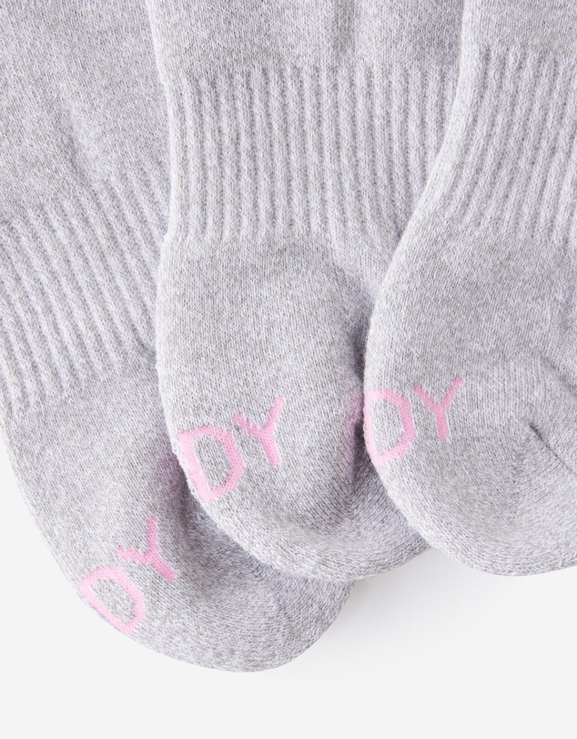 Cotton On Body Active - 3-Pack Body Quarter Crew Socks