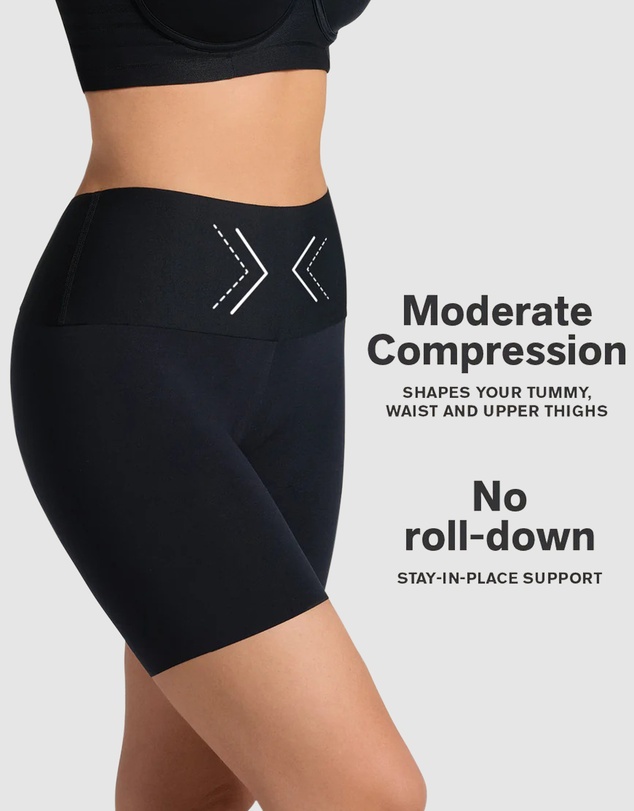 Leonisa - PowerStay Non-Slip Seamless Shapewear & Anti-Chafe Short