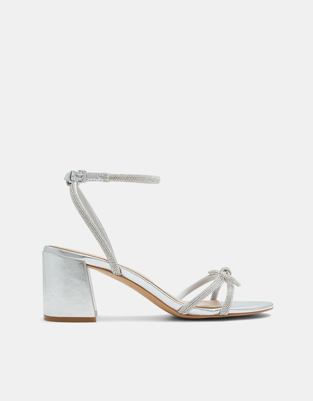ALDO - Bouclette Ankle Strap Block Heels