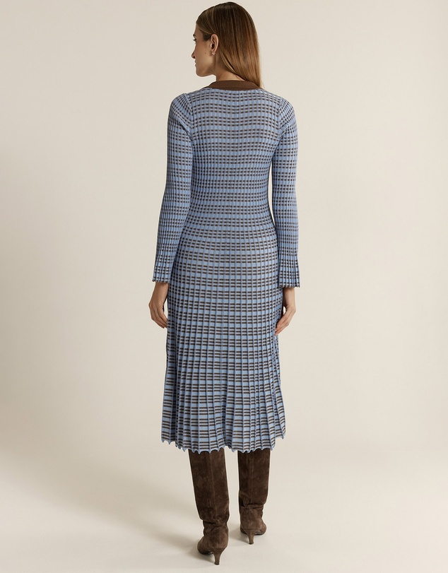 Fate + Becker - Nesta Check Knit Dress