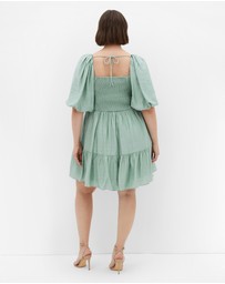 City Chic - Mindy Babydoll Mini Dress