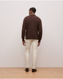 Trenery - Cashmere Crew Pullover in Espresso