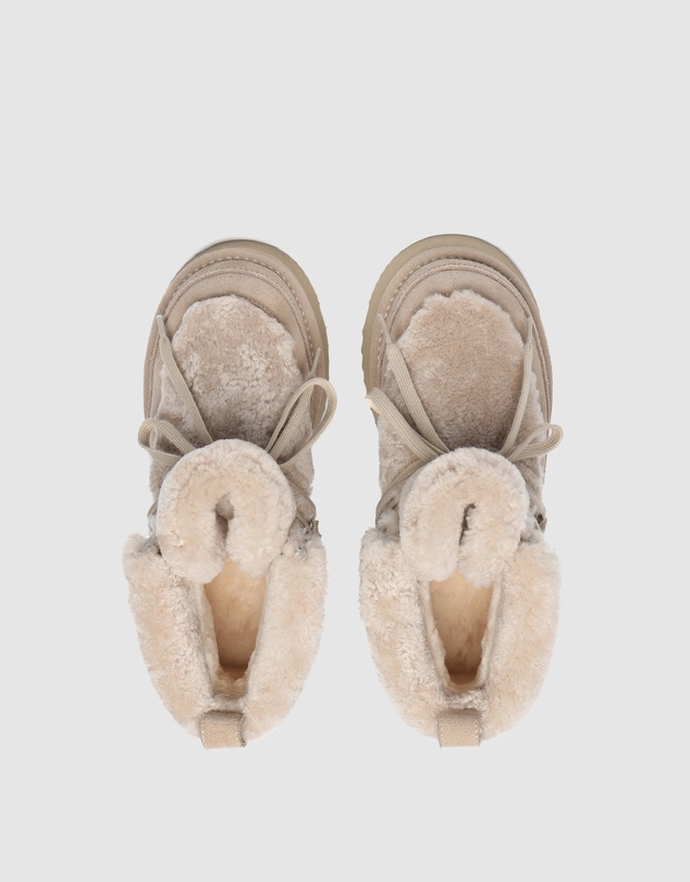 EVERAU - Australian Shepherd Ugg Bumpy Cow Suede Upper Fashion Boots