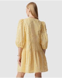 & Other Stories - Embroidered Mini Dress