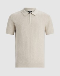 Tarocash - Darius Zip Knit Polo