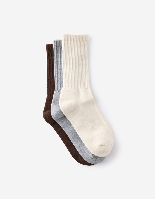Cotton On - 3 Pack Essential Crew Socks