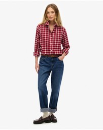 Superdry - Check Flannel Boyfriend Shirt