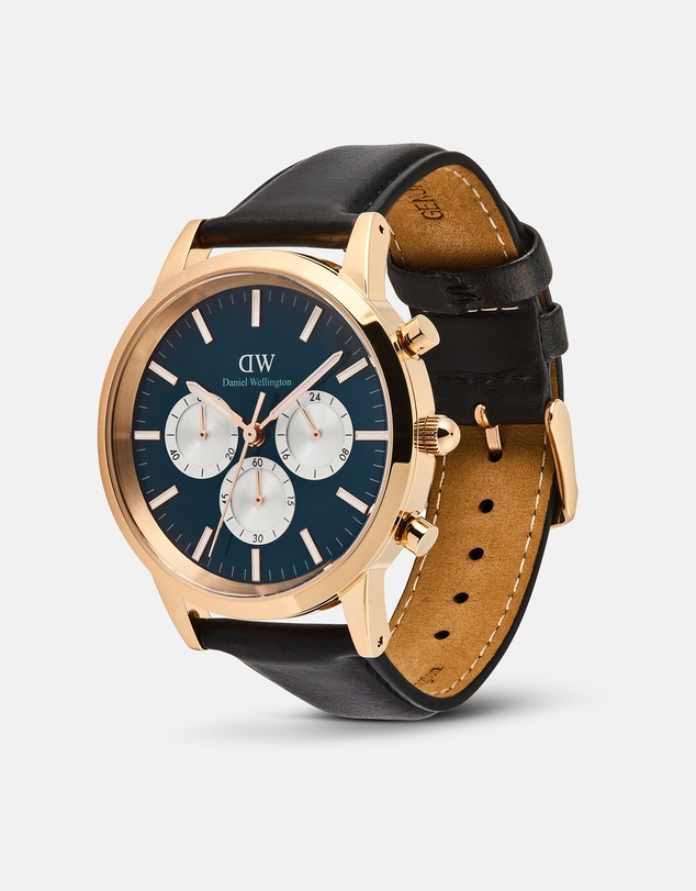 Daniel Wellington - Iconic Chronograph 42mm Sheffield Arctic Panda RG