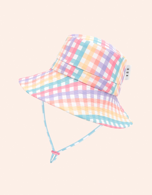 Huxbaby - Rainbow Check Swimhat