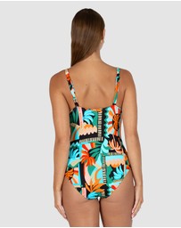Baku Swimwear - Grenada D-E Cup Ring Front One Piece Swimsuit