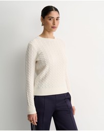 Sportscraft - Merino Wool Baby Cable Sweater