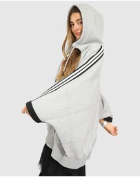 Belle & Bloom - Living by the Ocean Oversized Striped Hoodie
