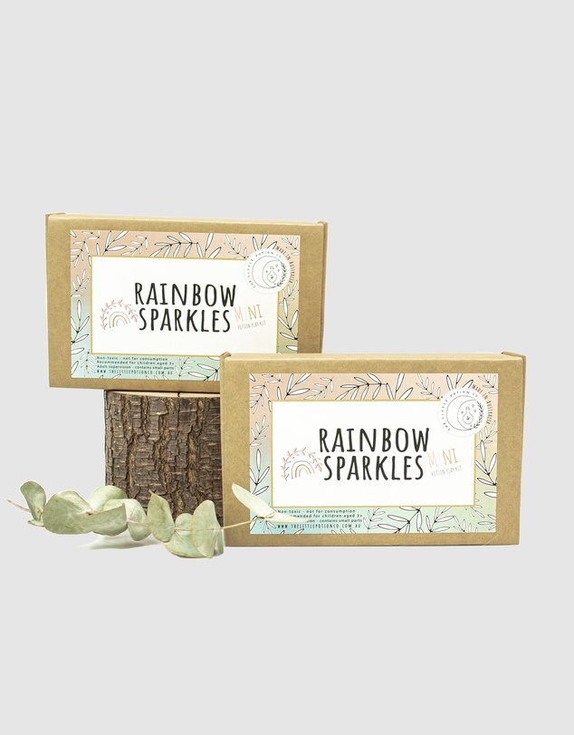 The Little Potion Co - Rainbow Sparkles (Unicorn) Mini Potion gift pack (Set of 2)