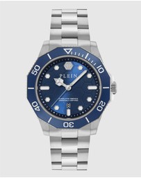 Philipp Plein - AQUASTORM 44mm Silver-Tone Analogue Watch
