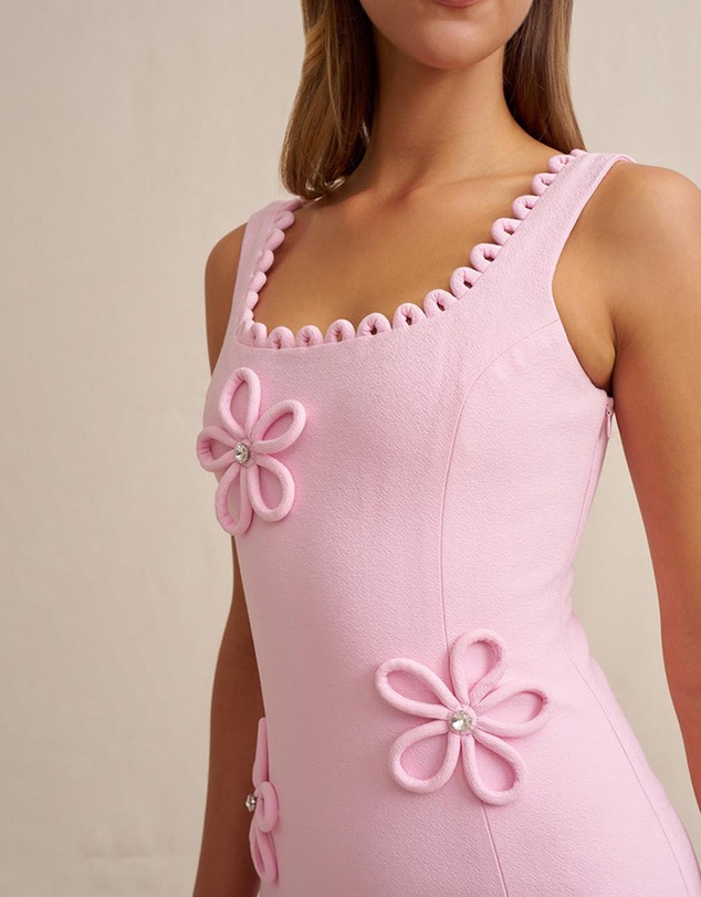 BY JOHNNY. - Flower Form Mini Dress
