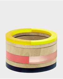 Florence Broadhurst - Steps Spliced Bangle Set