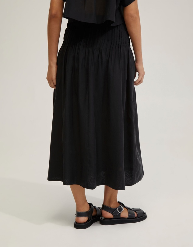 Oxford - Astra Pin-Tuck Skirt