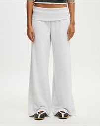 Cotton On - Fold Over Waistband Sweatpant