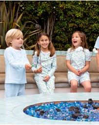 Sant And Abel - Kids Daisy Jersey Long PJ Set