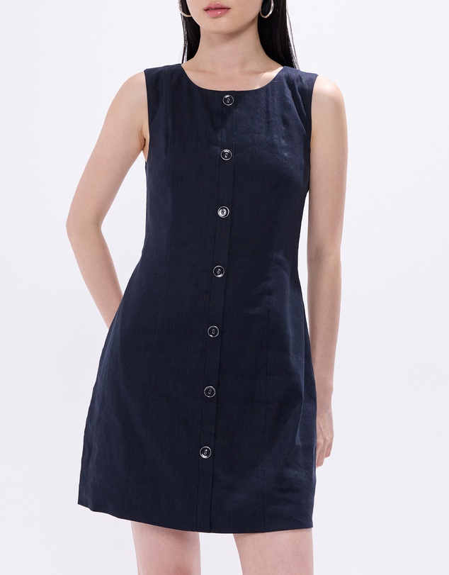 Marcs - Tunnel Of Love Linen Mix Dress