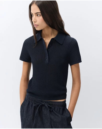 UNISON - Sporty Knit Polo