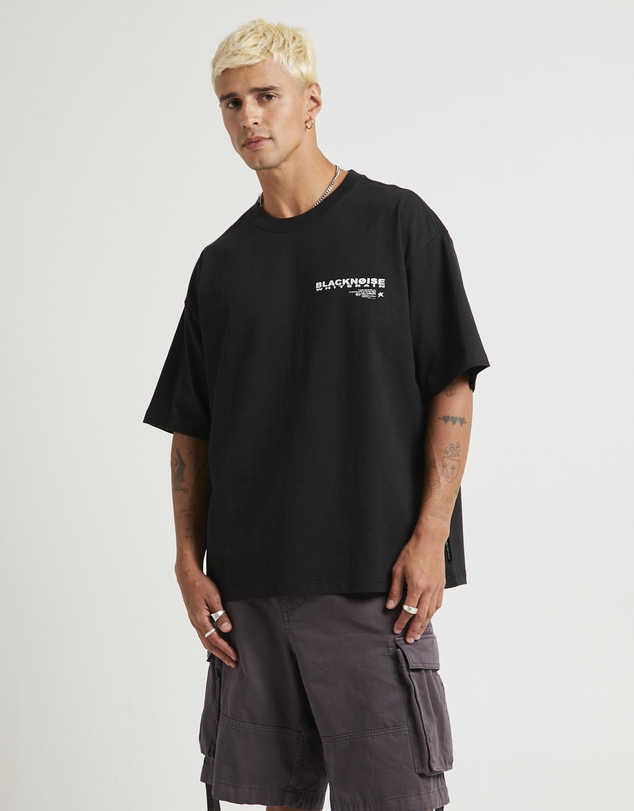 Black Noise White Rain - Specs T-Shirt