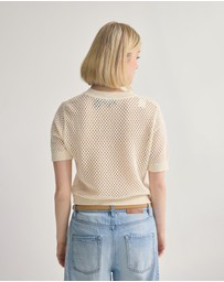 Oxford - Luna Cotton Knit Top