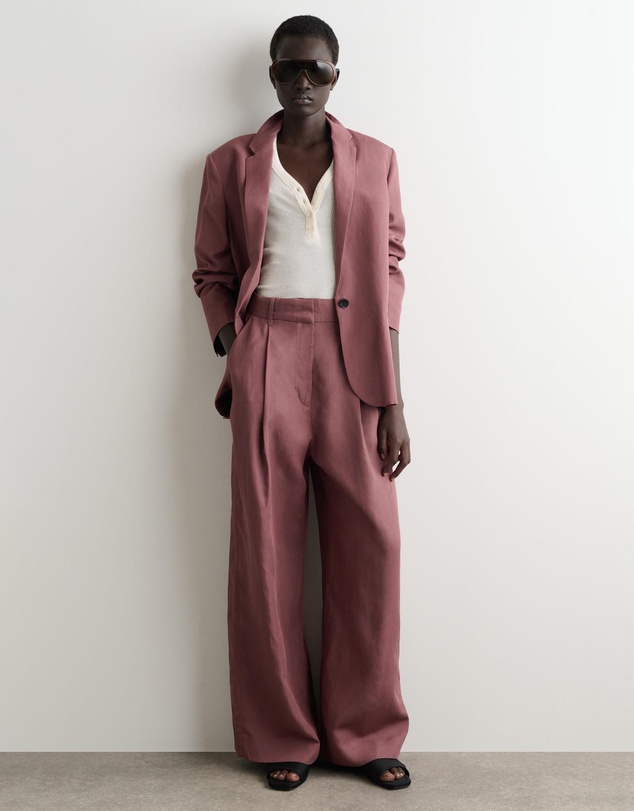 COS - Relaxed Linen-Blend Wide-Leg Trousers