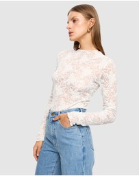 KIVARI - Victoria Lace Top