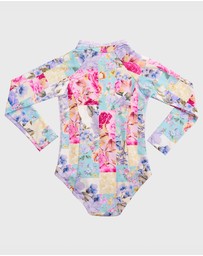 Aqua Blu Kids - Meadow Long Sleeve One Piece - Teens