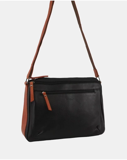 Milleni - Milleni Ladies Genuine Leather Cross-Body Bag