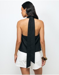 AERE - Yuna Halter Top