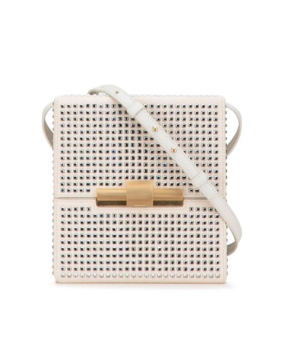 Pre-Loved by Azura Reborn - Pre-Loved bottega veneta The Pouch CrystalEmbellished Canvas Crossbody
