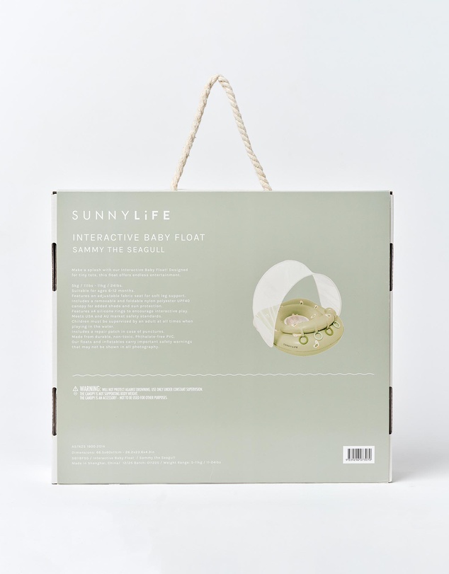 Sunnylife - Sammy the Seagull Interactive Baby Float - Babies