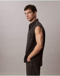 Calvin Klein Jeans - Sleeveless Denim Shirt