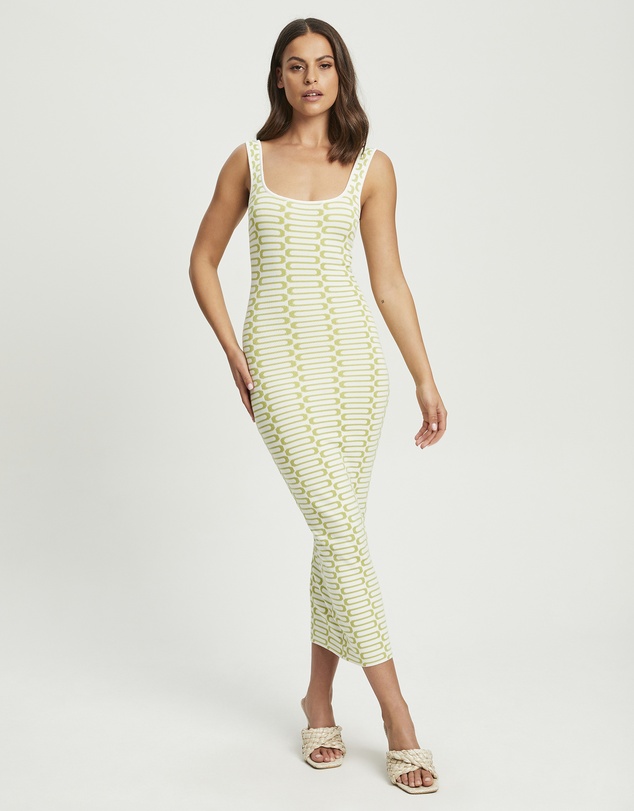 Wave Knit Dress