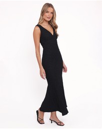 Petal & Pup - Sinclair Midi Dress - Black