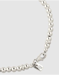 Kuzzoi - ICONIC EXCLUSIVE - Bracelet Male Modern Beads 925 Sterling Silver