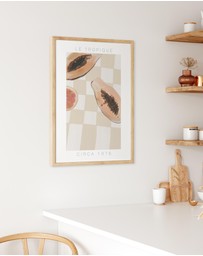 Olive et Oriel - Le Tropique Art Print